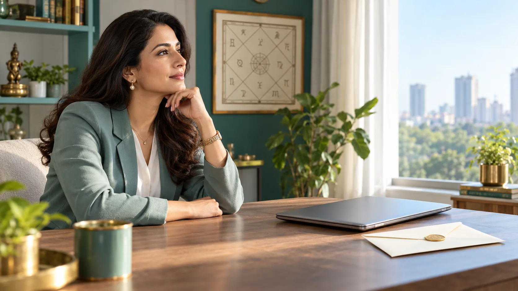 A professional considering the timing of a new job